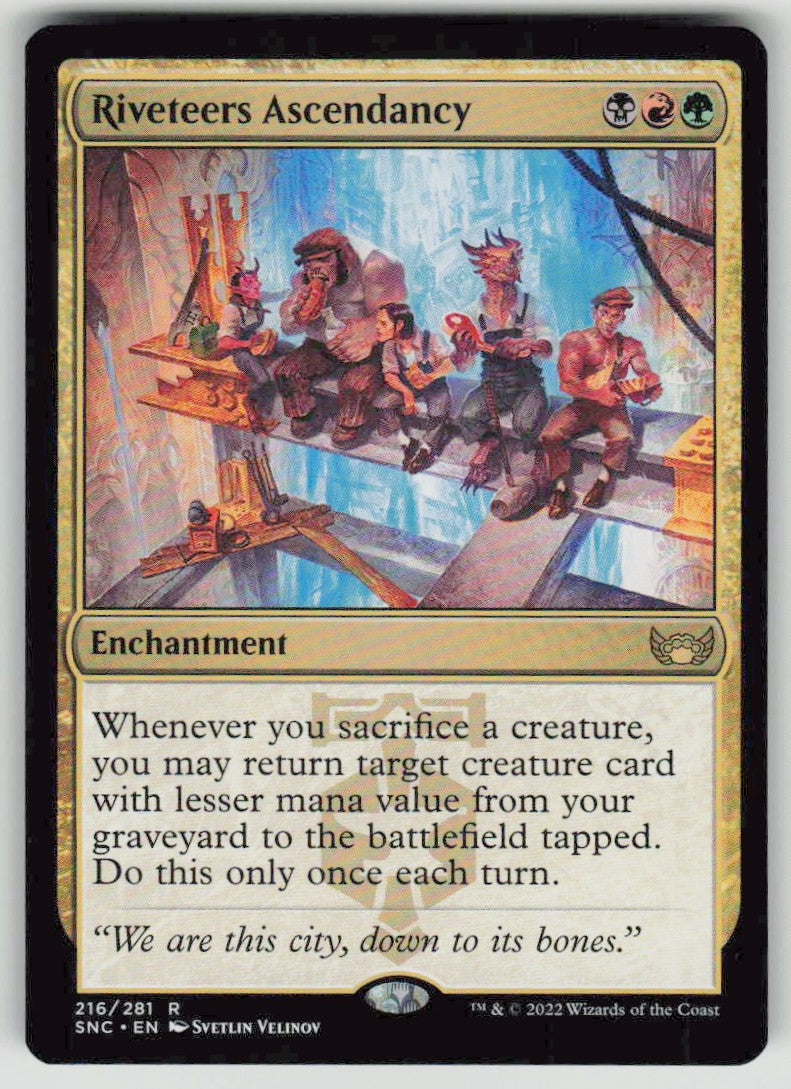 2022 Streets of New Capenna 216 Riveteers Ascendancy