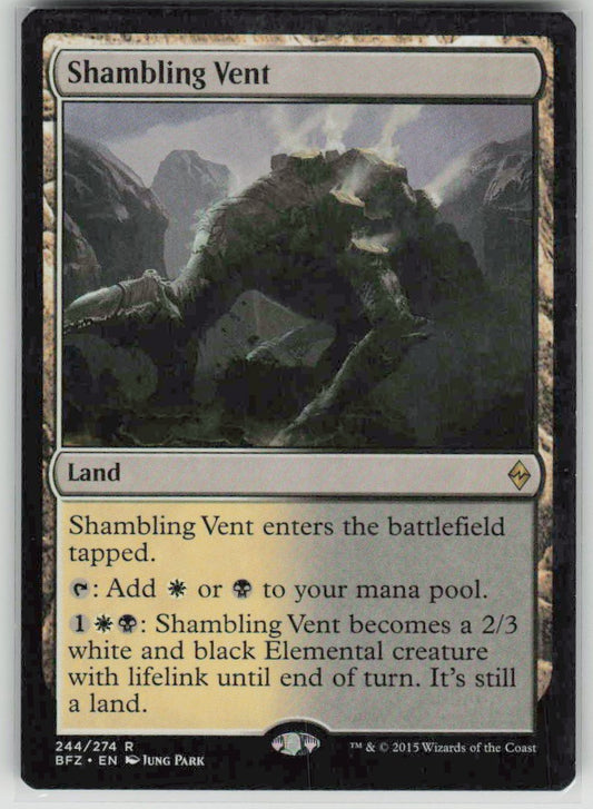 2015 Battle for Zendikar 244 Shambling Vent