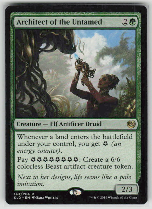 2016 Kaladesh 143 Architect of the Untamed