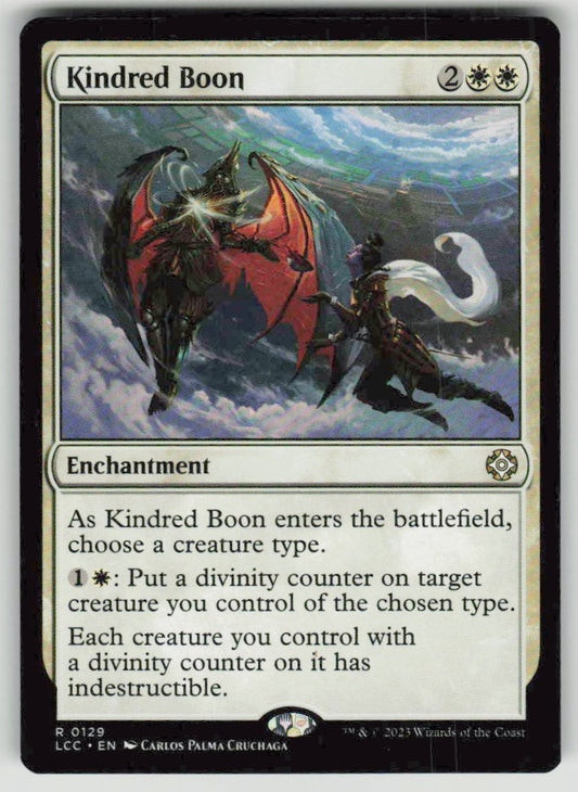 2023 The Lost Caverns of Ixalan Commander 129 Kindred Boon