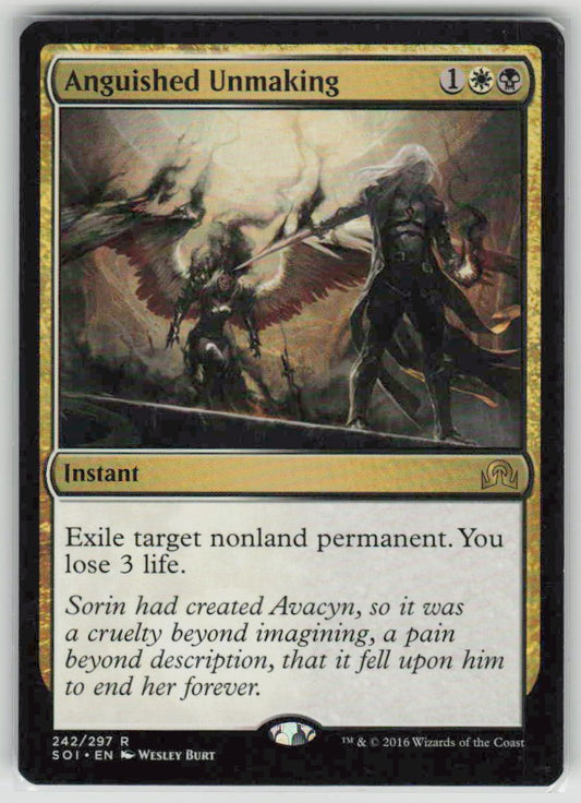 2016 Shadows over Innistrad 242 Anguished Unmaking
