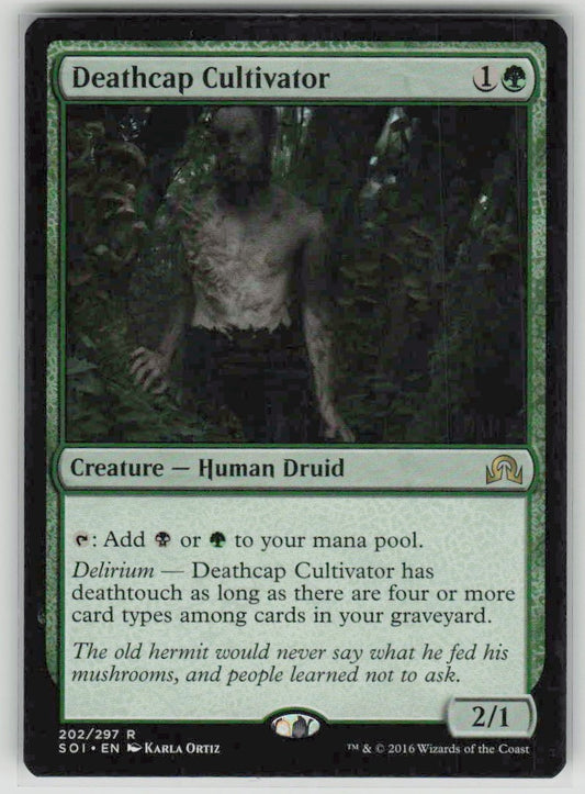2016 Shadows over Innistrad 202 Deathcap Cultivator