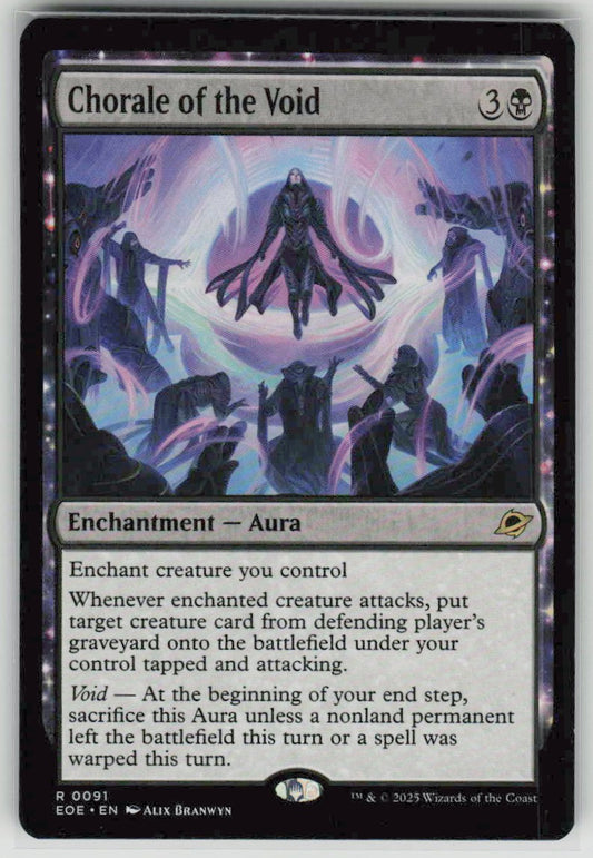 2025 Edge of Eternities 91 Chorale of the Void