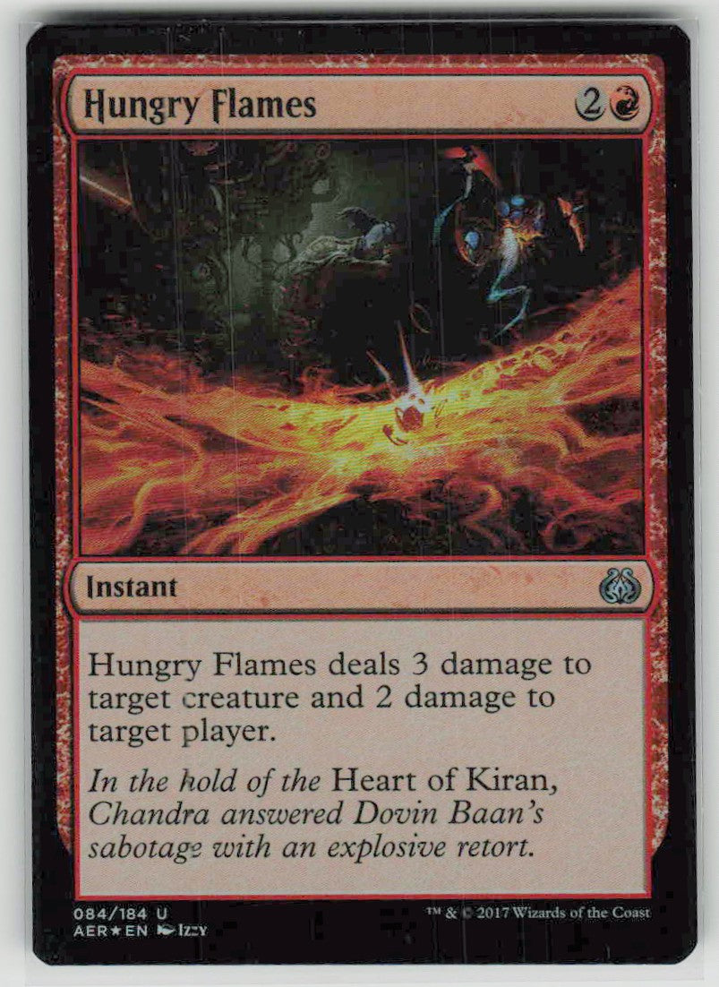 2017 Aether Revolt 84 Hungry Flames