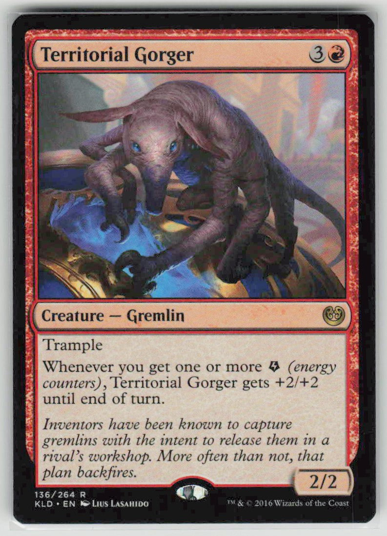 2016 Kaladesh 136 Territorial Gorger