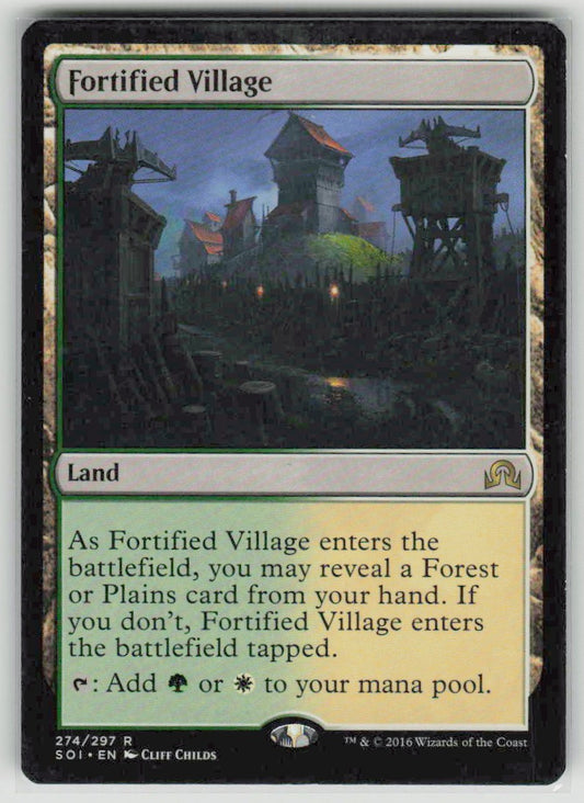 2016 Shadows over Innistrad 274 Fortified Village