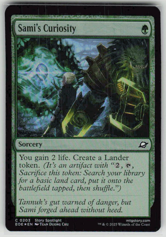 2025 Edge of Eternities 203 Sami's Curiosity