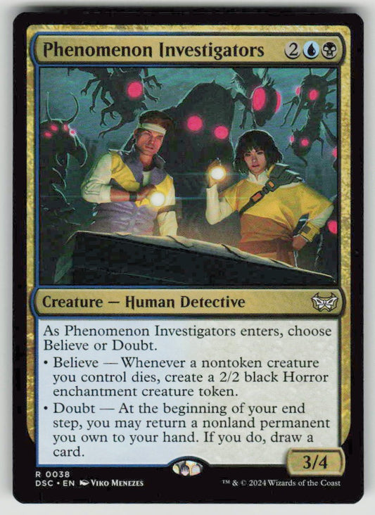 2024 Duskmourn: House of Horror Commander 38 Phenomenon Investigators