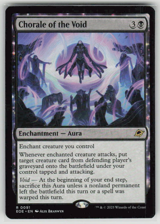 2025 Edge of Eternities 91 Chorale of the Void