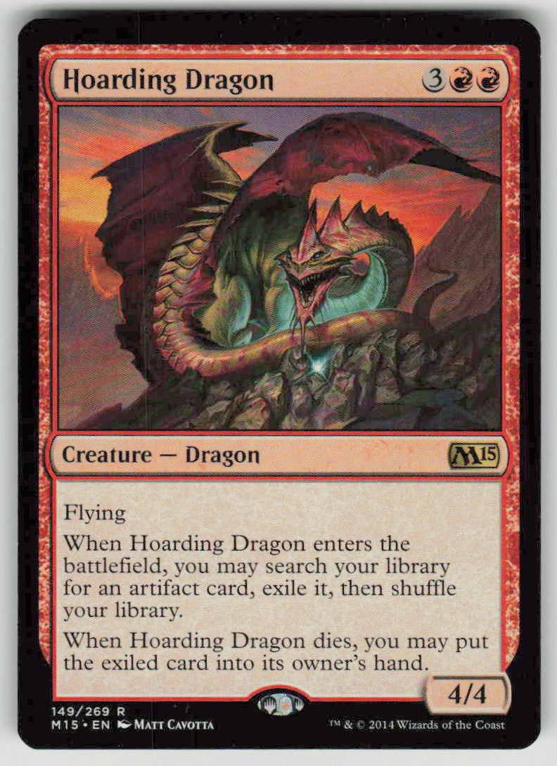 2014 Magic 2015 149 Hoarding Dragon