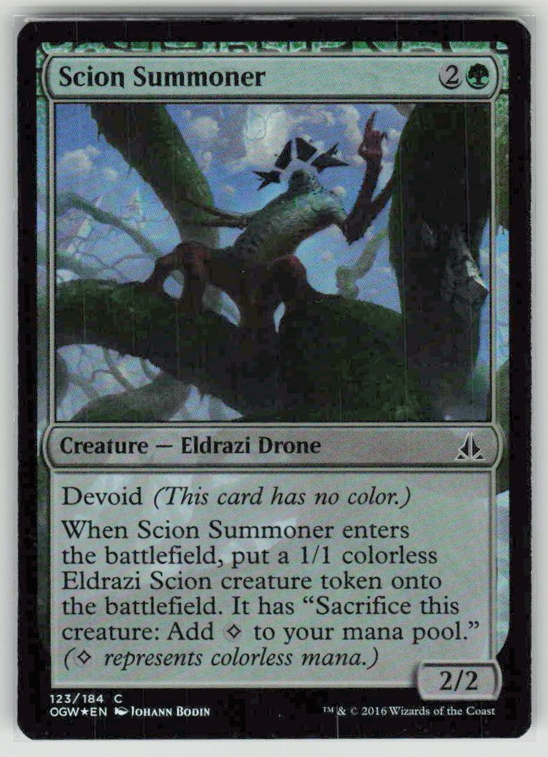 2016 Oath of the Gatewatch 123 Scion Summoner