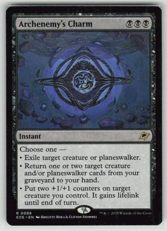 2025 Edge of Eternities 88 Archenemy's Charm
