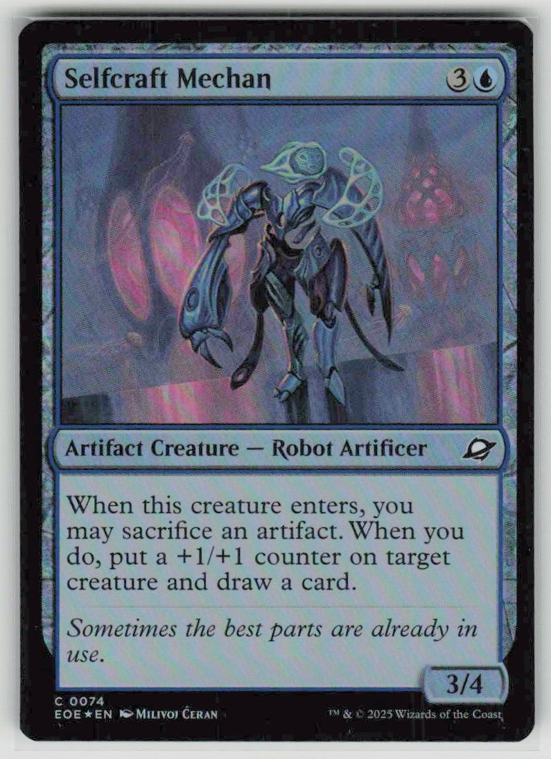 2025 Edge of Eternities 74 Selfcraft Mechan