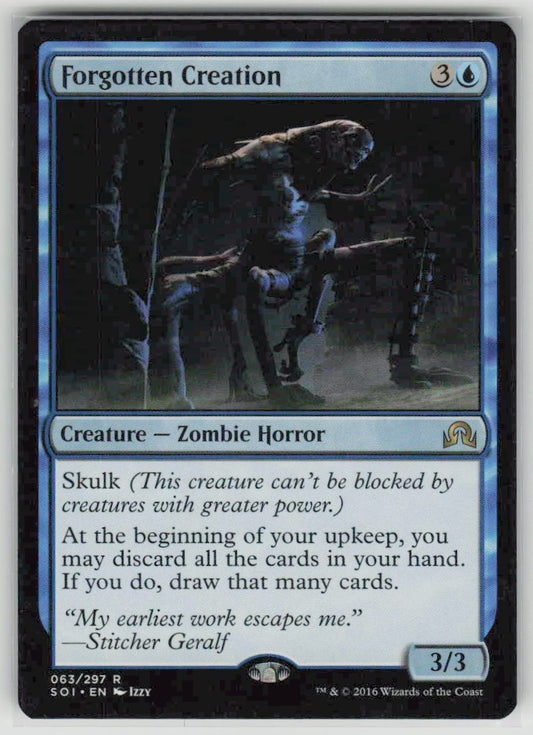 2016 Shadows over Innistrad 63 Forgotten Creation