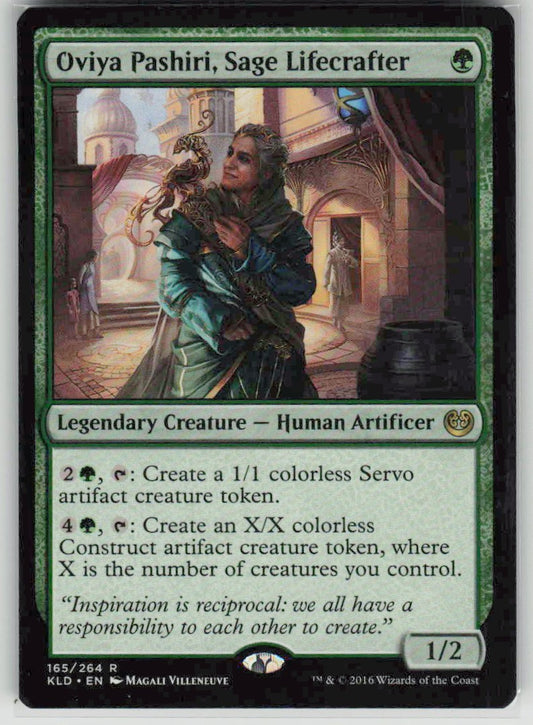 2016 Kaladesh 165 Oviya Pashiri, Sage Lifecrafter