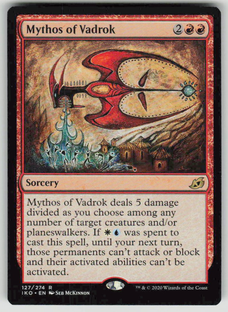 2020 Ikoria: Lair of Behemoths 127 Mythos of Vadrok
