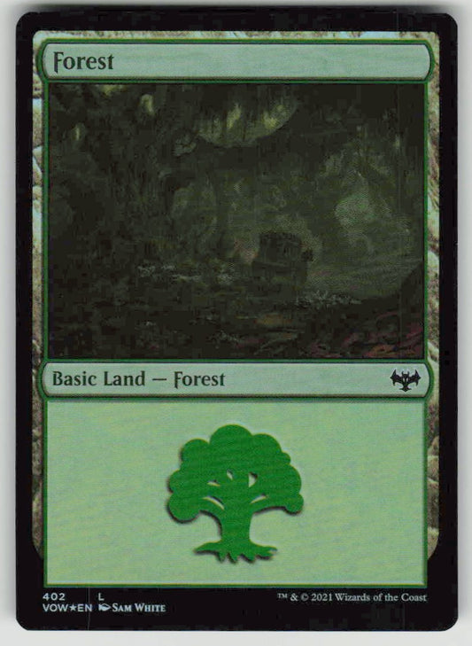 2021 Innistrad: Crimson Vow 402 Forest