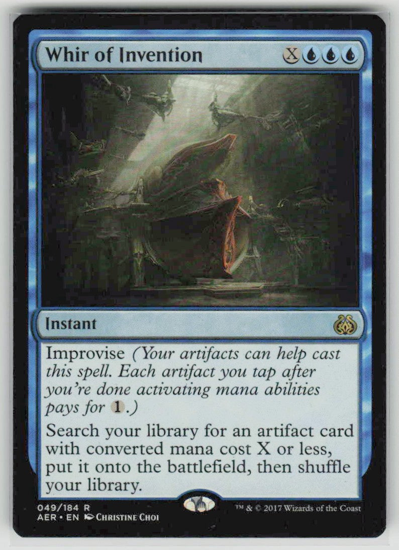 2017 Aether Revolt 49 Whir of Invention