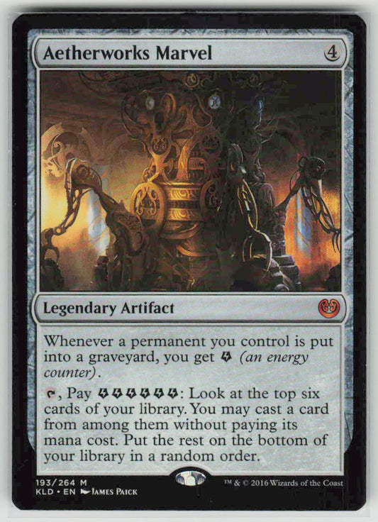 2016 Kaladesh 193 Aetherworks Marvel