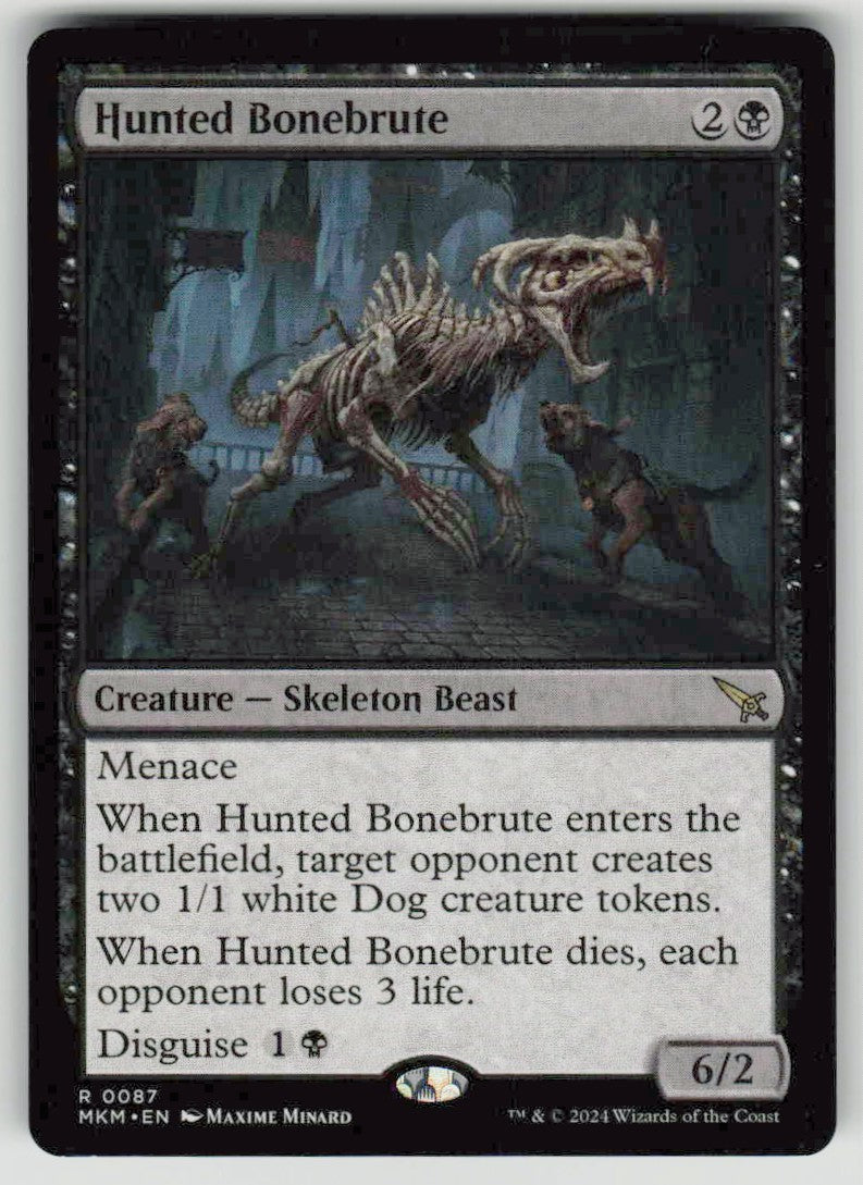 2024 Murders at Karlov Manor 87 Hunted Bonebrute