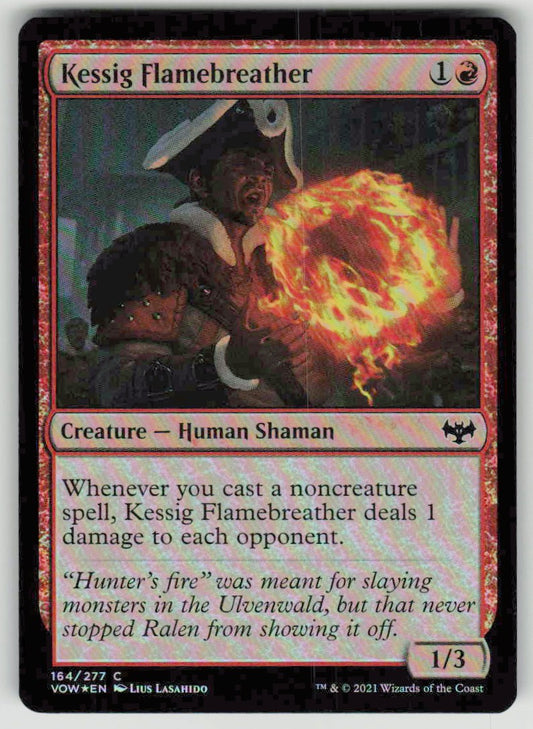 2021 Innistrad: Crimson Vow 164 Kessig Flamebreather