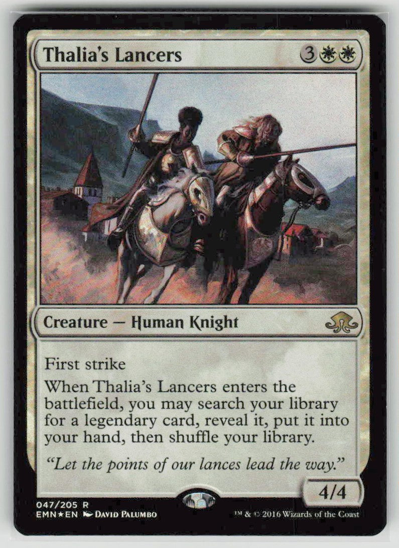 2016 Eldritch Moon 47 Thalia's Lancers