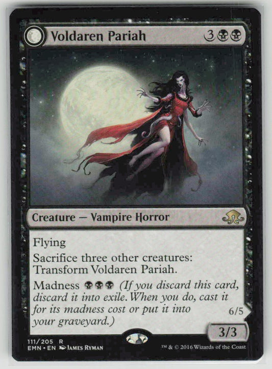 2016 Eldritch Moon 111 Voldaren Pariah // Abolisher of Bloodlines
