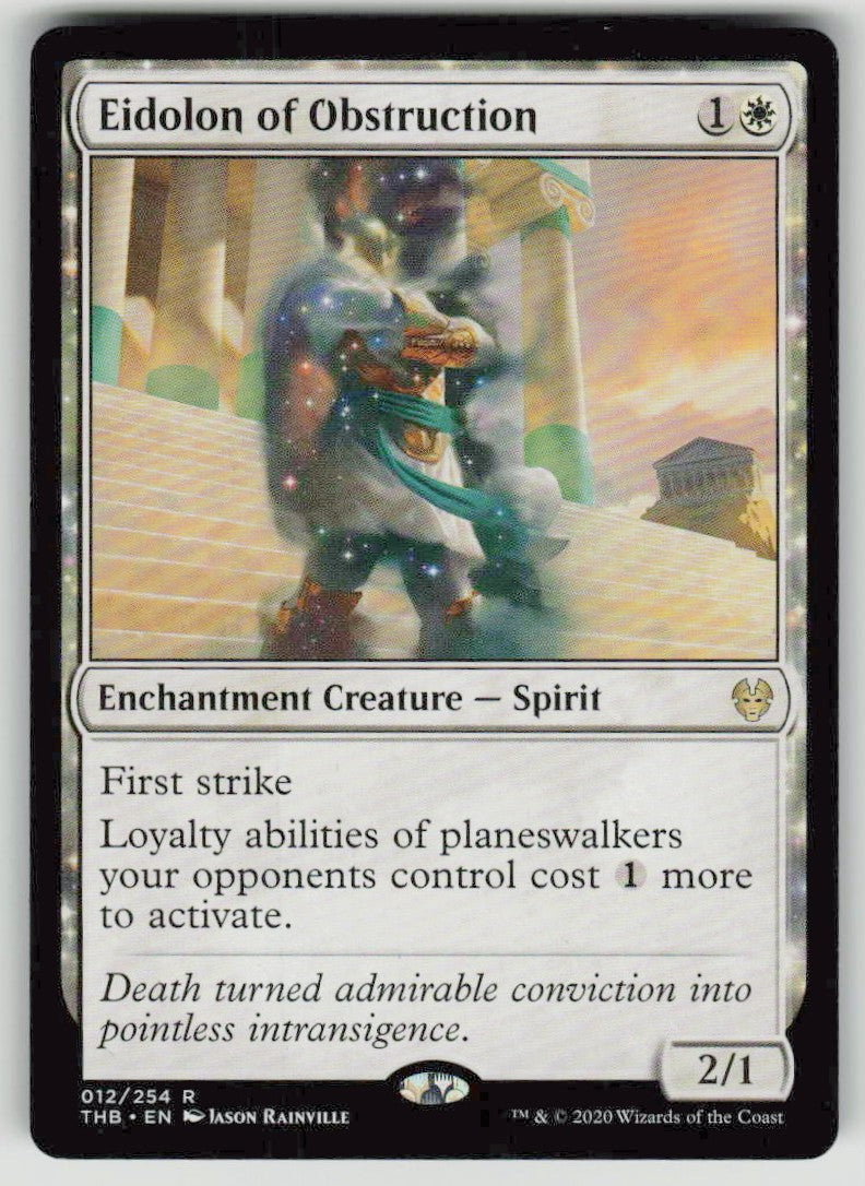 2020 Theros Beyond Death 12 Eidolon of Obstruction
