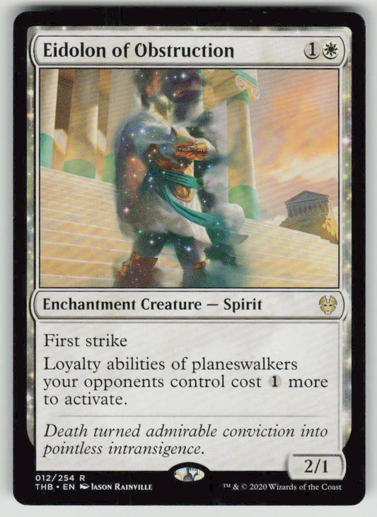 2020 Theros Beyond Death 12 Eidolon of Obstruction