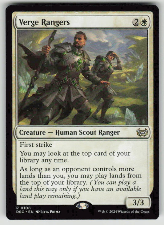 2024 Duskmourn: House of Horror Commander 108 Verge Rangers