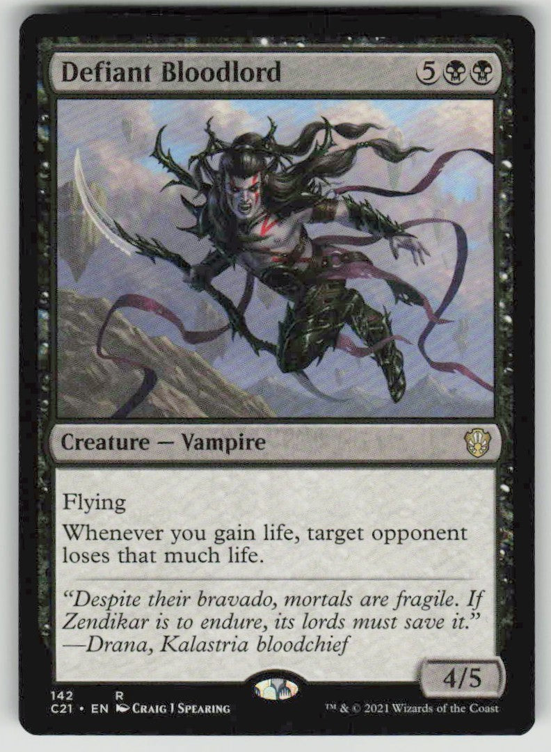 2021 Commander 2021 142 Defiant Bloodlord