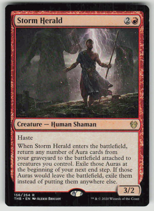 2020 Theros Beyond Death 156 Storm Herald
