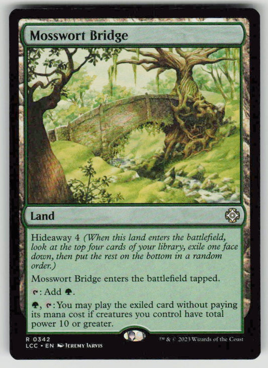 2023 The Lost Caverns of Ixalan Commander 342 Mosswort Bridge