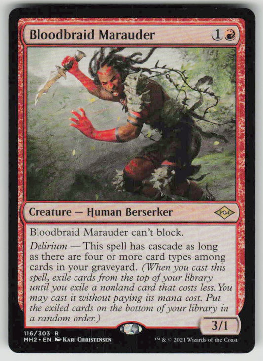 2021 Modern Horizons 2 116 Bloodbraid Marauder
