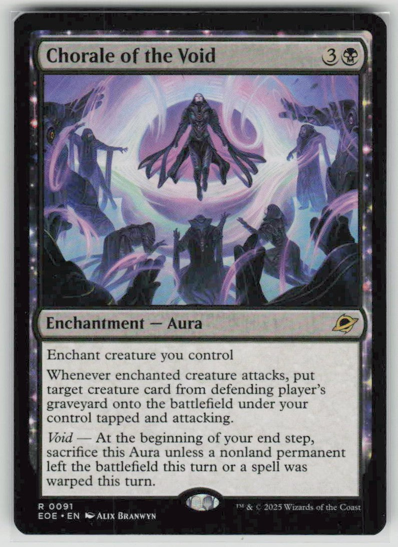 2025 Edge of Eternities 91 Chorale of the Void