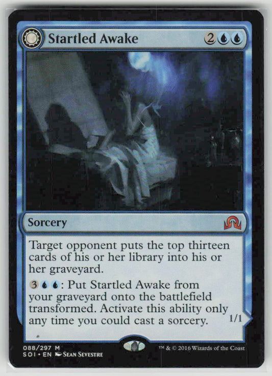 2016 Shadows over Innistrad 88 Startled Awake // Persistent Nightmare
