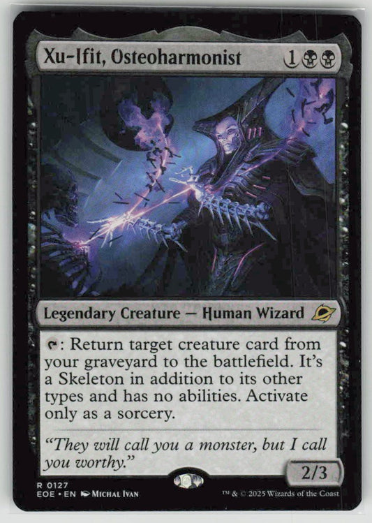 2025 Edge of Eternities 127 Xu-Ifit, Osteoharmonist