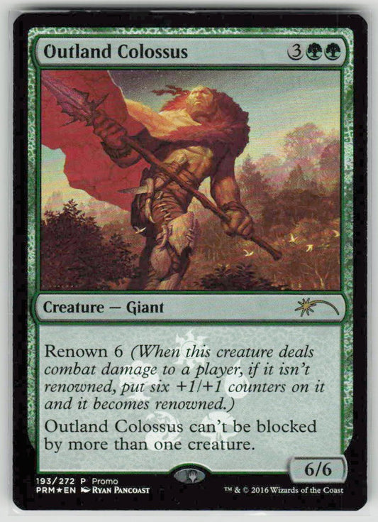 2015 Magic Origins Promos 193 Outland Colossus