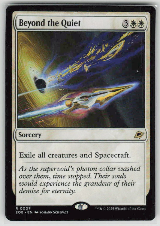 2025 Edge of Eternities 7 Beyond the Quiet