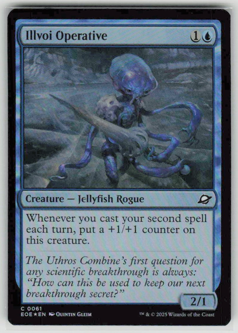 2025 Edge of Eternities 61 Illvoi Operative