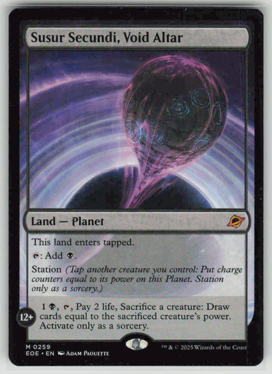 2025 Edge of Eternities 259 Susur Secundi, Void Altar