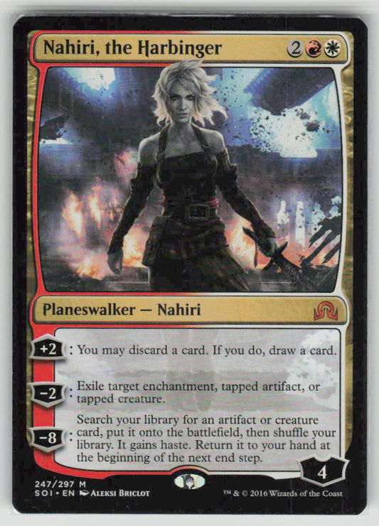 2016 Shadows over Innistrad 247 Nahiri, the Harbinger