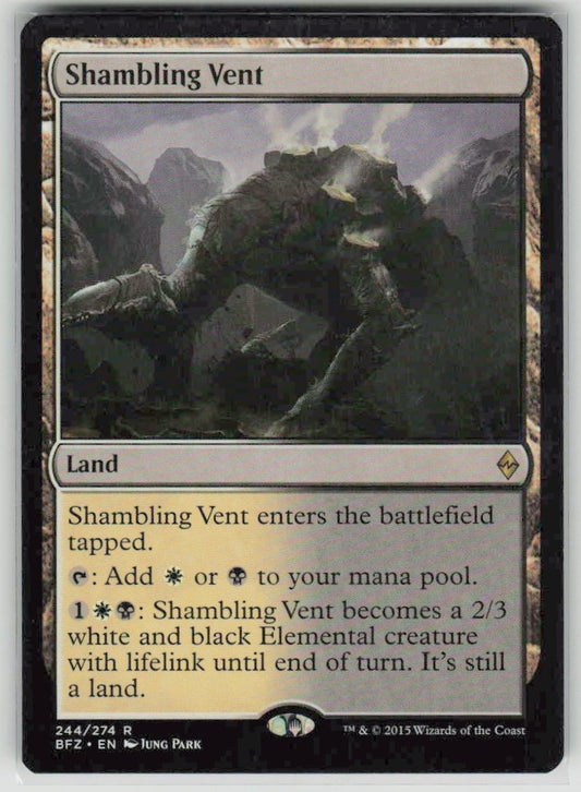 2015 Battle for Zendikar 244 Shambling Vent
