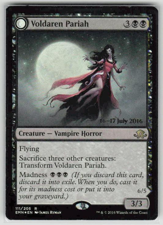 2016 Eldritch Moon 111 Voldaren Pariah // Abolisher of Bloodlines
