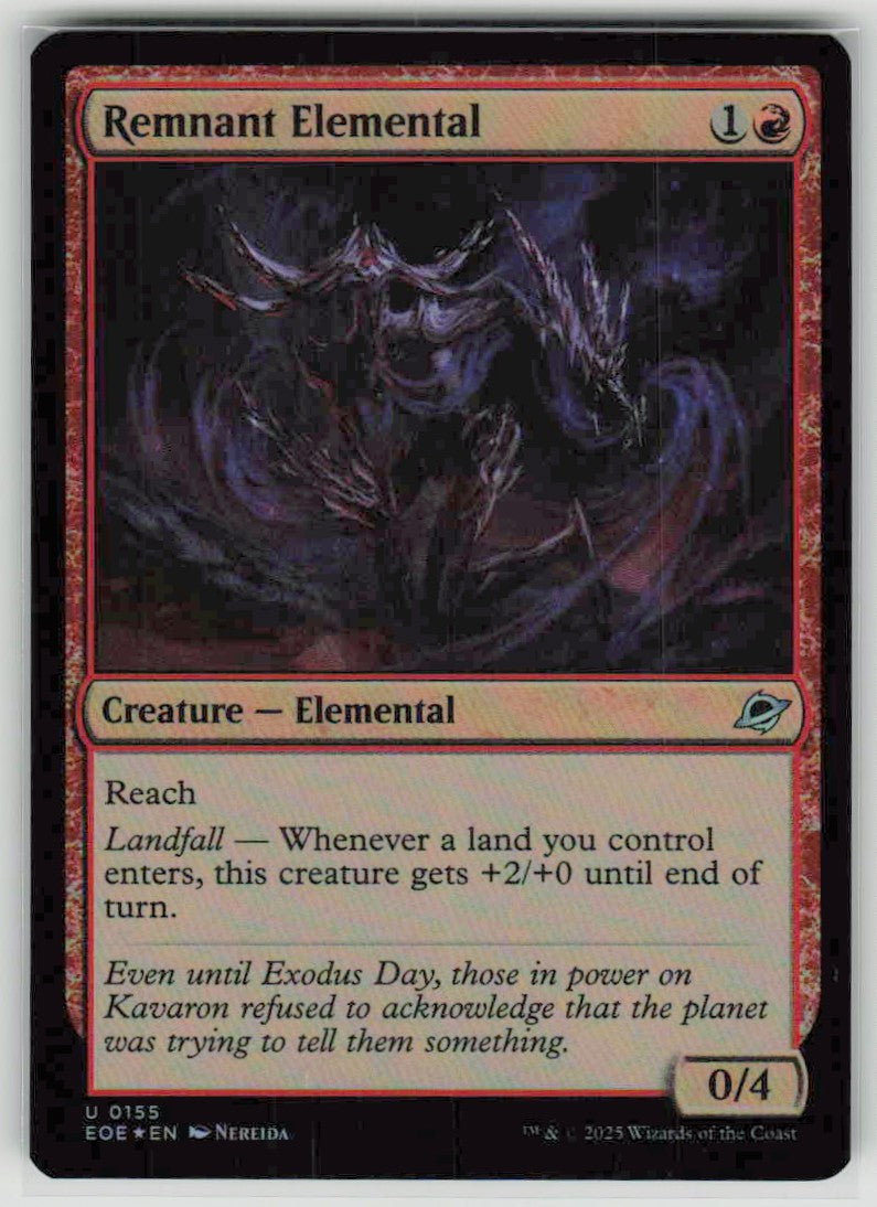 2025 Edge of Eternities 155 Remnant Elemental