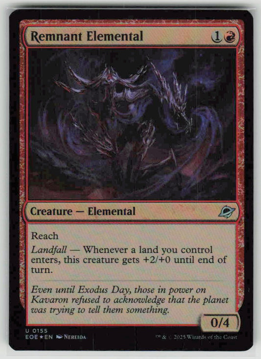 2025 Edge of Eternities 155 Remnant Elemental