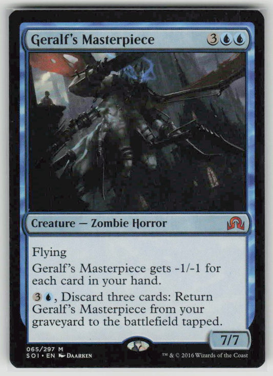2016 Shadows over Innistrad 65 Geralf's Masterpiece
