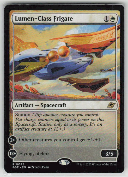 2025 Edge of Eternities 25 Lumen-Class Frigate