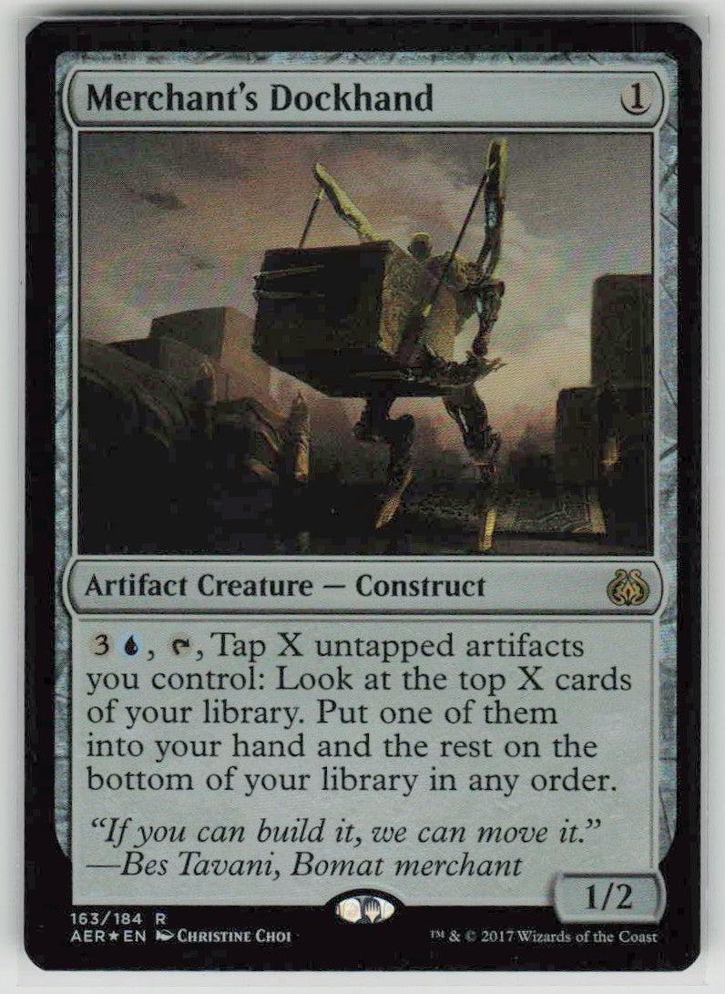 2017 Aether Revolt 163 Merchant's Dockhand
