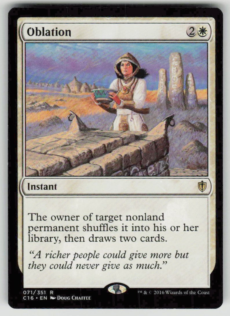 2016 Commander 2016 71 Oblation